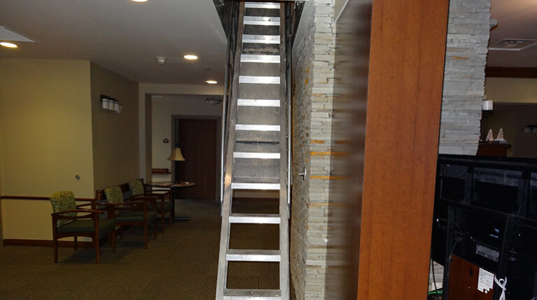Automatic Electric Disappearing Stairways
