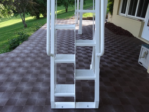 Aluminum Alternating Tread Stairs