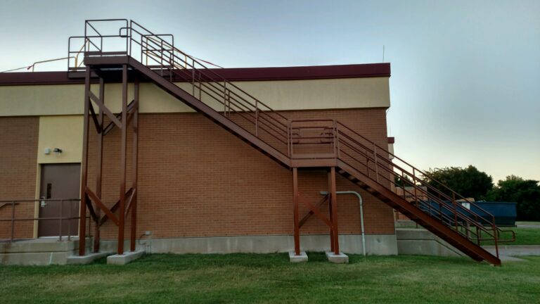 Industrial Stair at Vance AFB